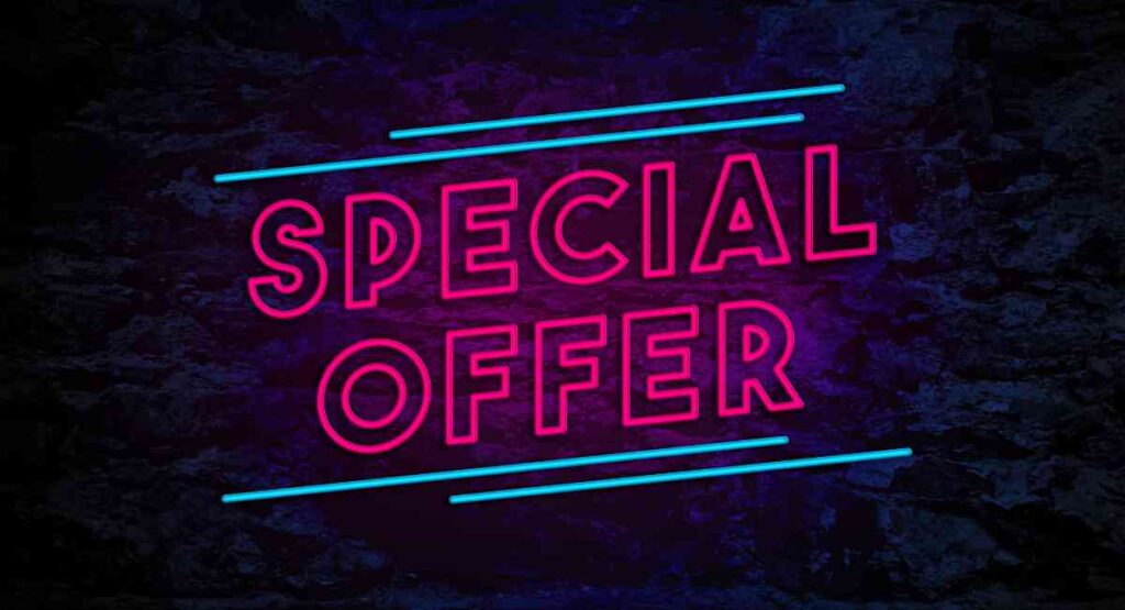スペシャルオファー